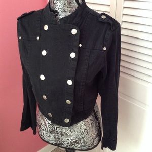1955 VINTAGE BLACK JACKET S